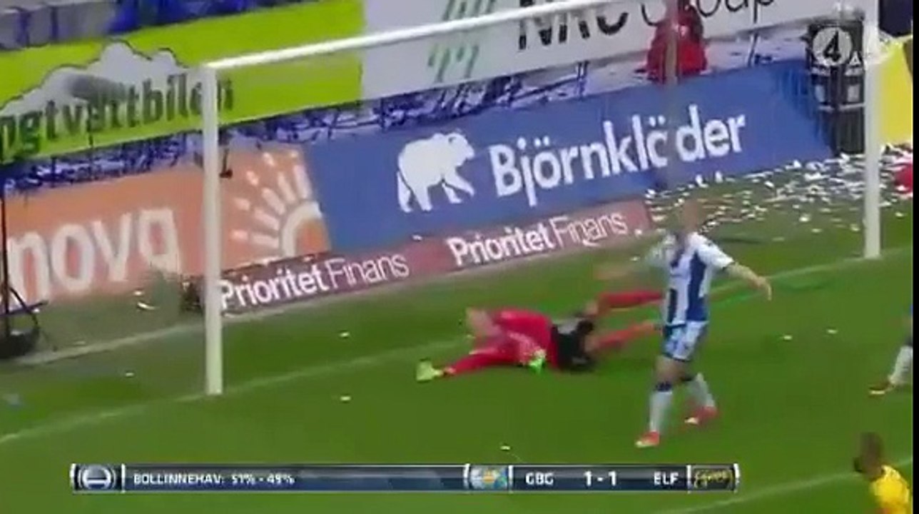 Goeteborg 1:1 Elfsborg (Swedish Allsvenskan. 28 May 2017)