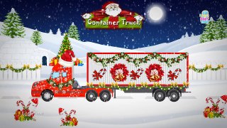 Learning Transport & Street Vehicles Name   Kids Learning vehicles Name With Santa Claus - BabyTime