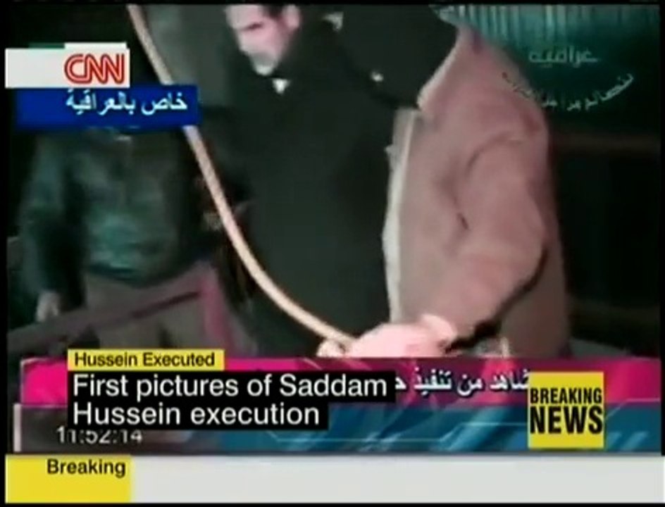 Sadam Husein es ahorcado
