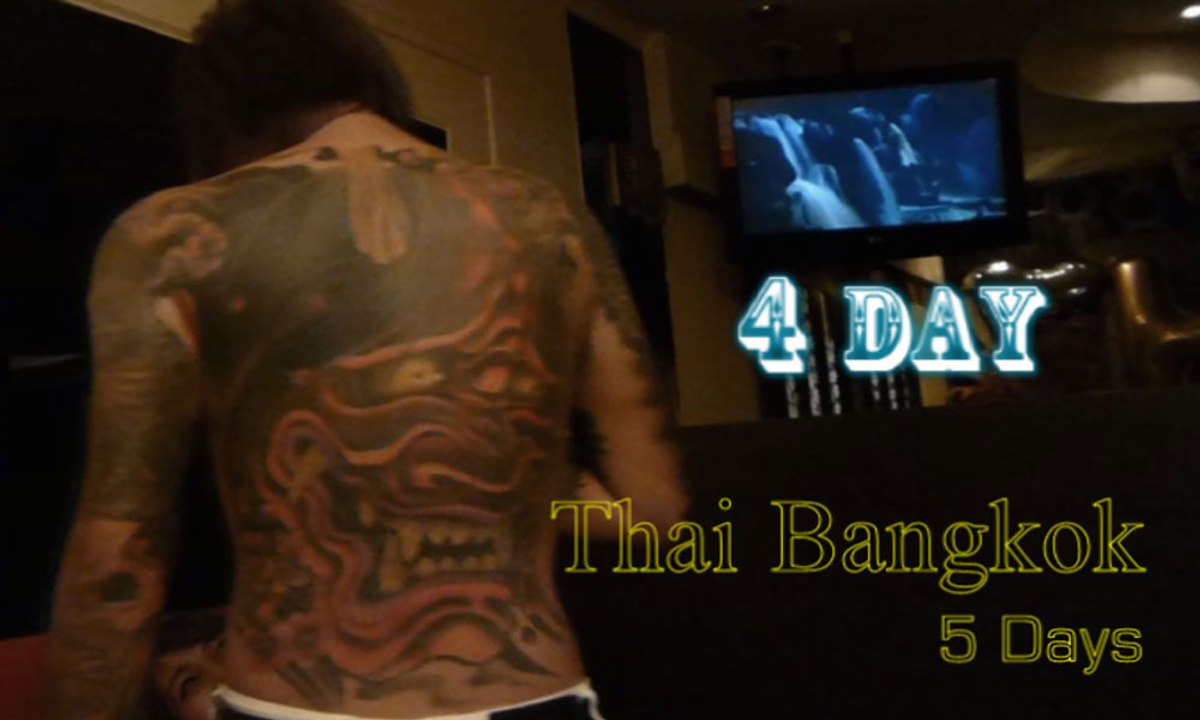 入れ墨とタイ,d4,バンコク!Thai night of Beauty girl,名古屋ホスト,タイ旅行