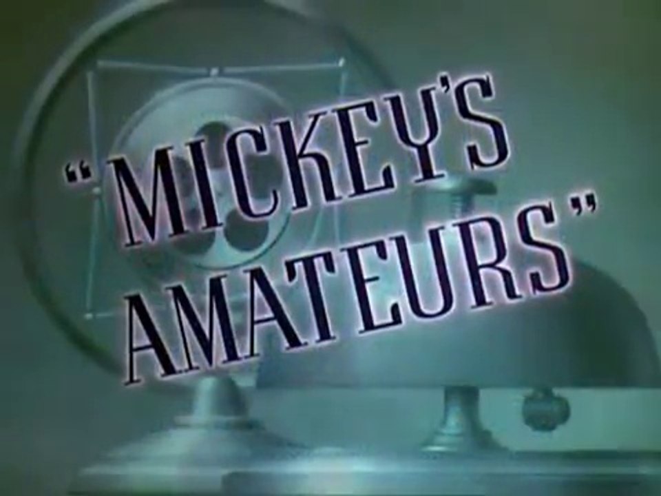 Mickey Mouse - Mickey's Amateurs - 1937