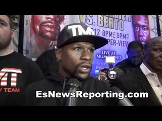 FLOYD MAYWEATHER I Was Champ When Cotto Turned Pro He Picked Up Things From Me