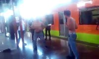 Pelea entre vagoneros Línea B del Metro CDMX
