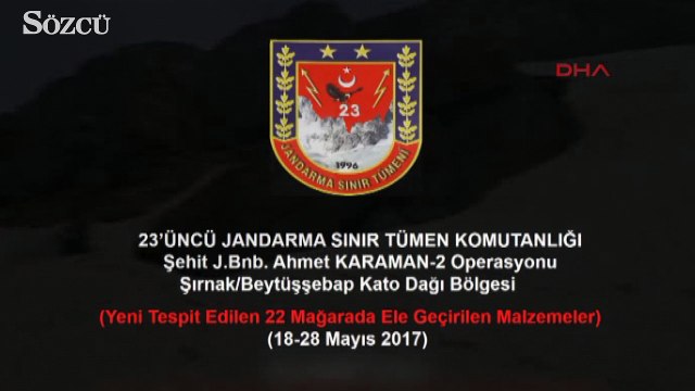 Kato Dağı bölgesinde Operasyon