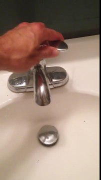 Souffrance du robinet quand on le ferme LOL