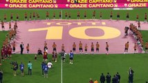 Le discours final de Francesco Totti avec la Roma.