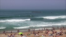 Adrénaline - Surf : La meilleure vague du huitième jour des Mondiaux de Biarritz pour Jérémy Florès