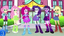 KIds MY LITTLE PONY EQUESTRIA GIRLS Maasne 6 Transform Into FLUTTERSHY MLP Coloring Games A
