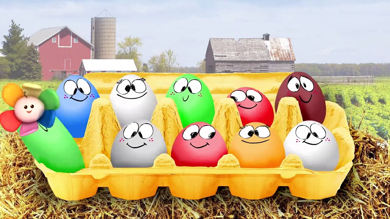 Surprise Eggs _ Old MacDonald _ Opening Surprise Eggs and Sing