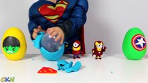 Batman Vs Superman Dawn Of Justice Toys Super Giant Surprise Egg Opening Ckn Toys