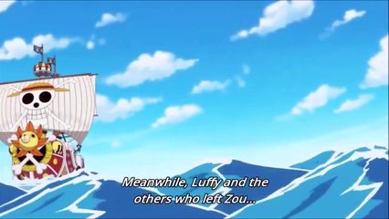 Carrot Sneaks On The Ship - One Piece HD Ep