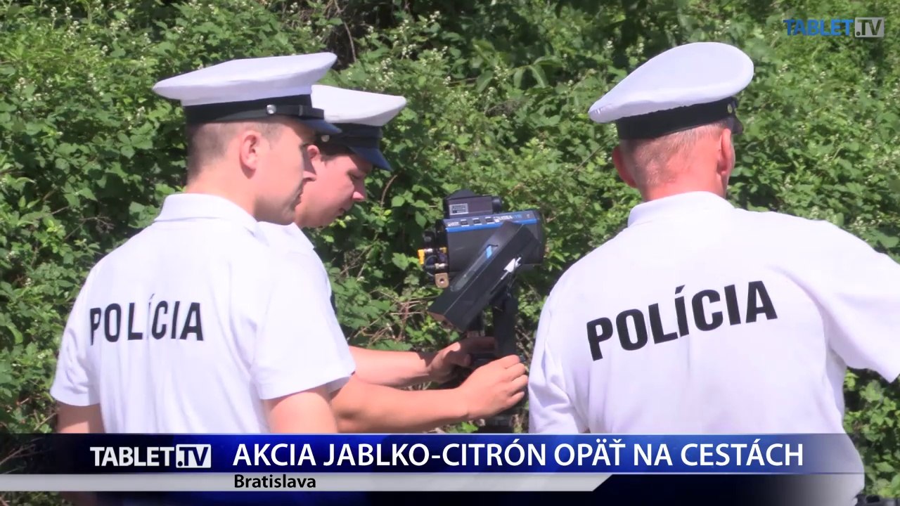 DOPRAVNÁ AKCIA: Nezodpovední vodiči dostanú ako výstrahu kyslý citrón