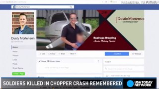Soldiers killed in Texas chopper crash remembered-bCoN