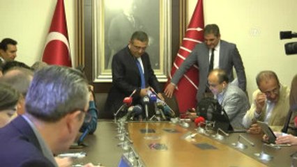 CHP'li Üyeler, Komisyonun Taslak Raporunu Değerlendirdi (1)