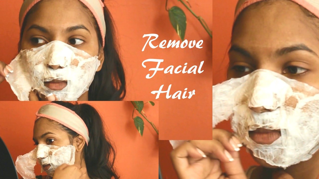 DIY Facial Hair Removal Mask _ Naturally & Permanently at Home