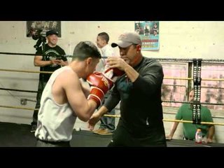 boxing champ RANDY CABALLERO amazing hand speed EsNews Boxing