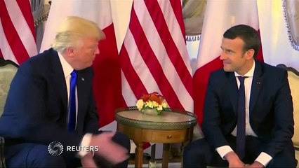 La surprenante demande de Donald Trump à Emmanuel Macron