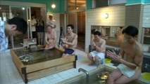 Tokyo communal bath house offers lectures to naked customers