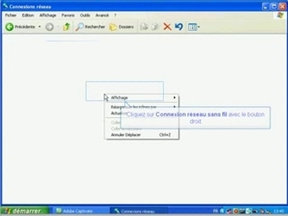 verifier connexion wifi en vidéo: SAUVESOURIS.com