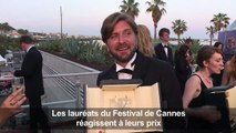 Festival de Cannes 2017 : réaction des lauréats