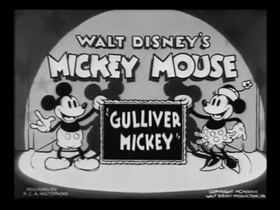 Mickey Mouse - Gulliver Mickey - 1934