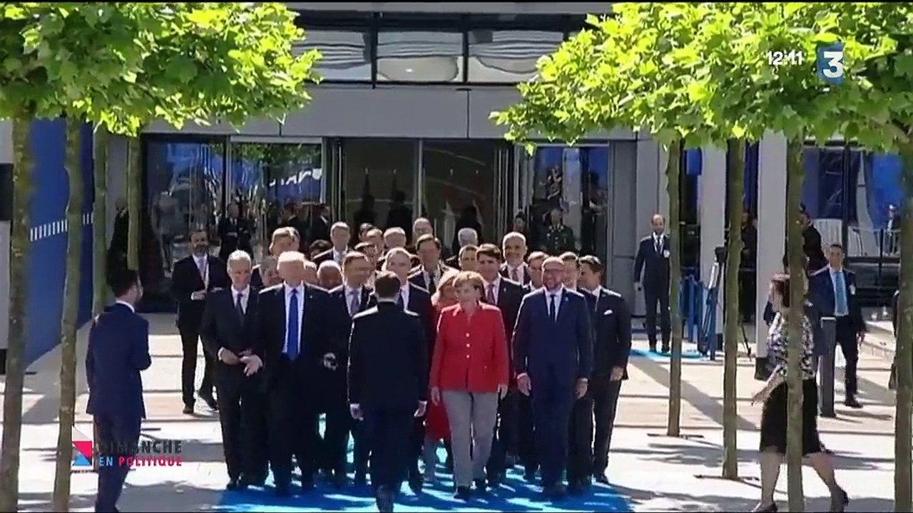 Macron aux sommets