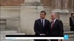 France: French President Emmanuel Macron meets with Russian President Vladimir Putin