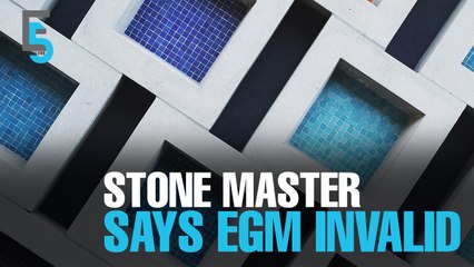 EVENING 5: Stone Master: Tomorrow's EGM invalid