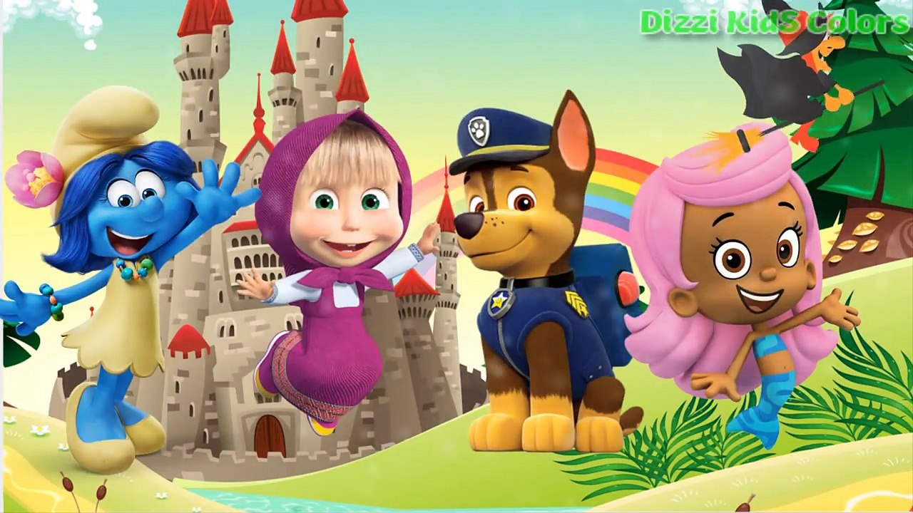 Wrong Mouth PAW PATROL Bubble Guppies Masha Trolls Finger Family Song Nursery Rhymes Fun For Kids