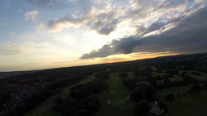 Sunset over Ifield Golf Course 4 Sept 2015