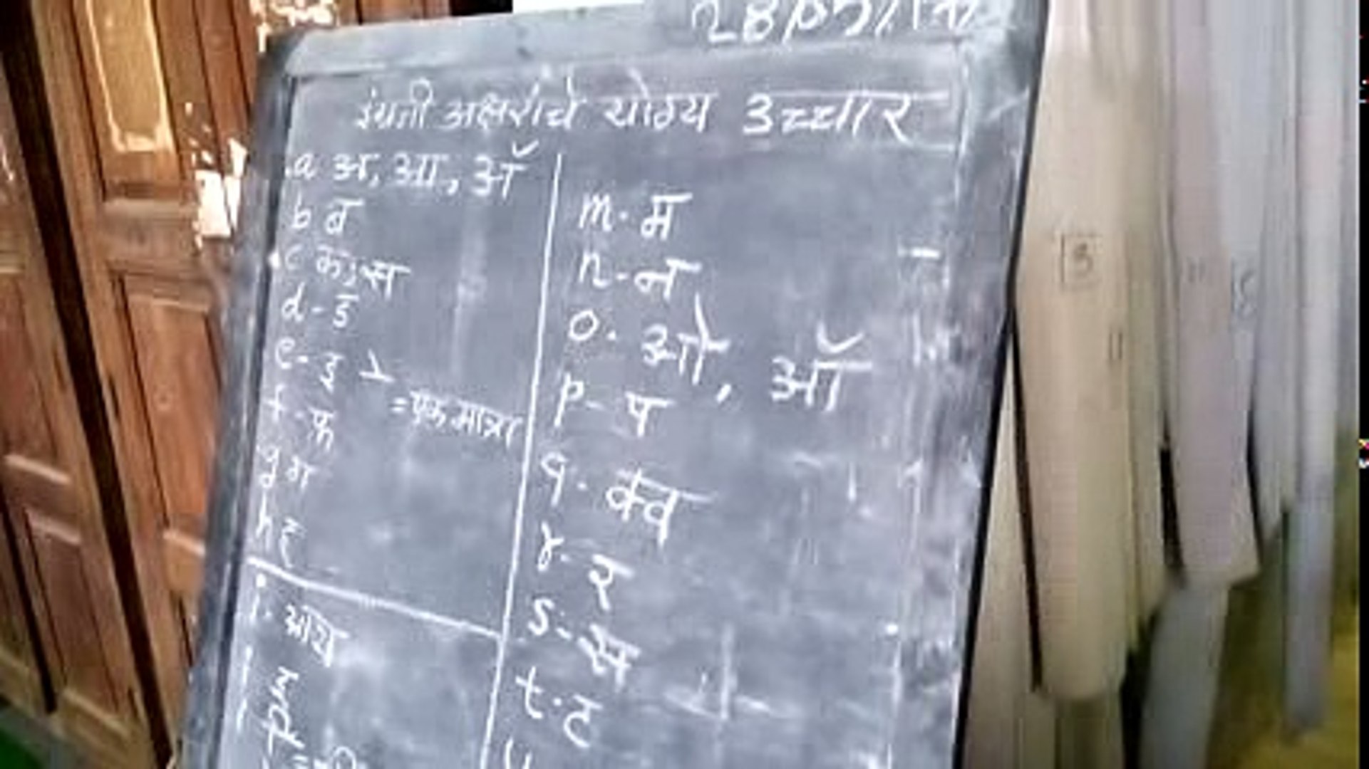 English Marathi Reading Language