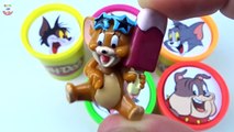 Сups Stacking Surprise Toys Tom and Jerry Spike,Tyke Learn Numbers Colors in English