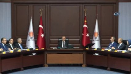 AK Parti Mkyk Cumhurbaşkanı Erdoğan Başkanlığında Devam Ediyor