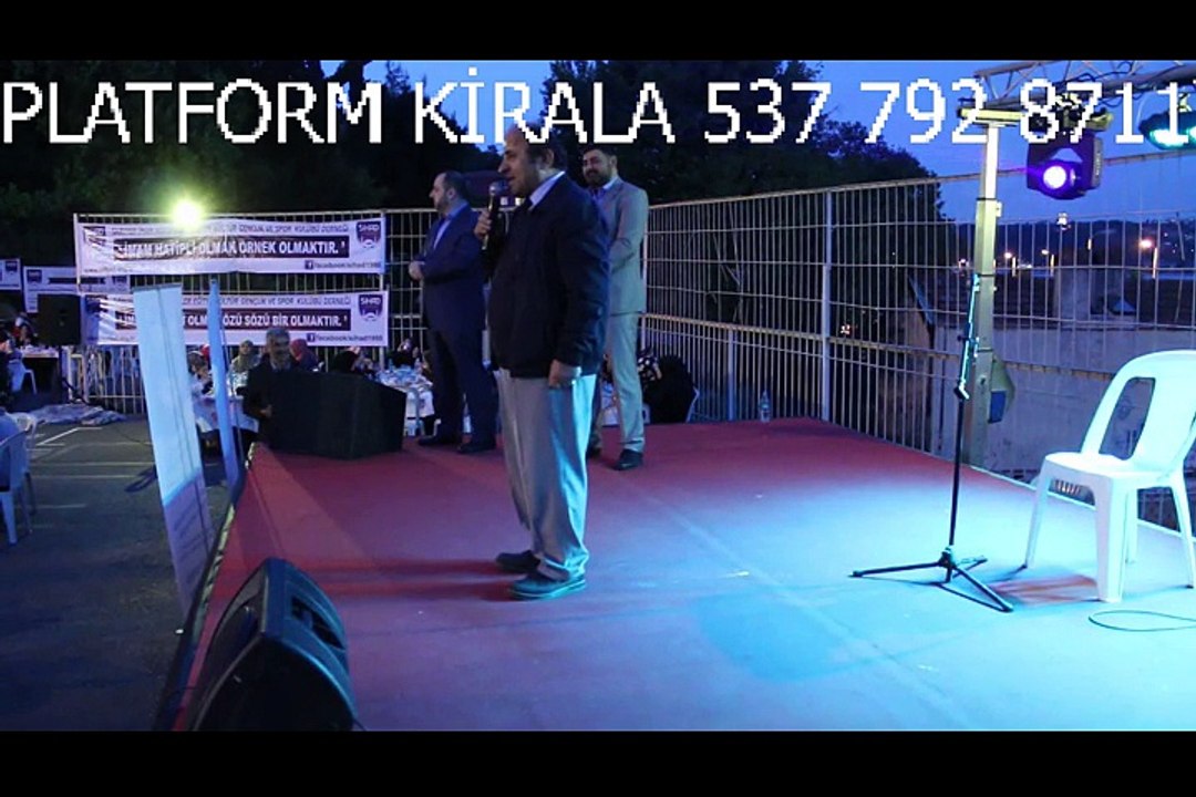 düğün kına piknik konser podyum sahne platform kiralama sarıyer istinye imam hatip lisesi platform