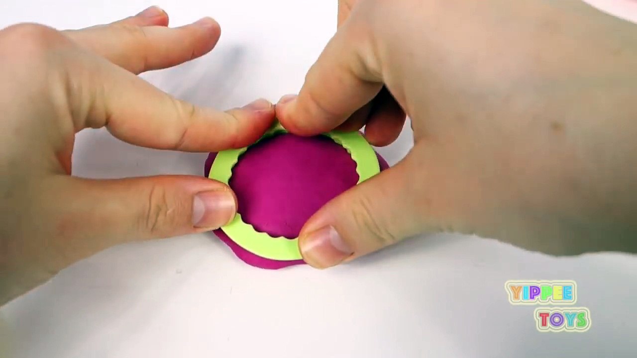 [Play-doh] Play Doh Ice Cream Sandwich How to Make Looks Like Real Food Yummy
