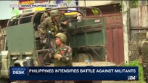 i24NEWS DESK | Philippines intensifies battle against militants | Monday, May 19th 2017