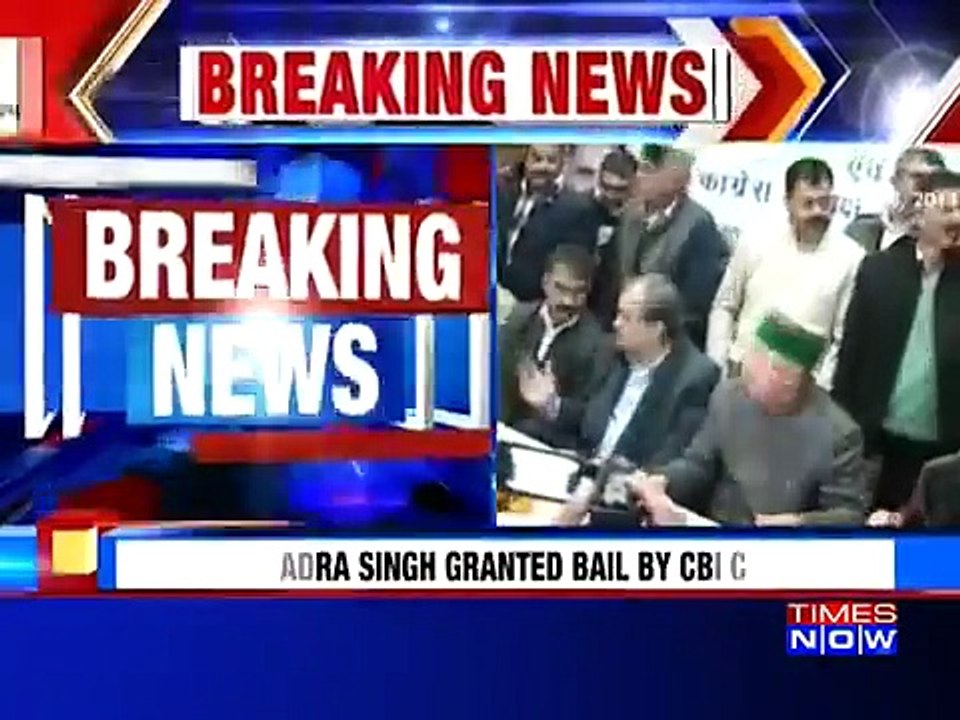 Disproportionate Assets Case- Court Grants Bail To Virbhadra Singh And Wife