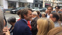 Francois Baroin soutient le candidat Franck Louvrier