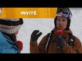Jérémie Heitz face à Mathilde / Ski freestyle - freeride
