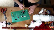 DIY pom pom Teddy Bear | Valentines day gift | Yarn craft | How to make yarn pom pom