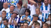 Huddersfield Town - Reading Fans reaction at 22nd minute for Manchester Victims
