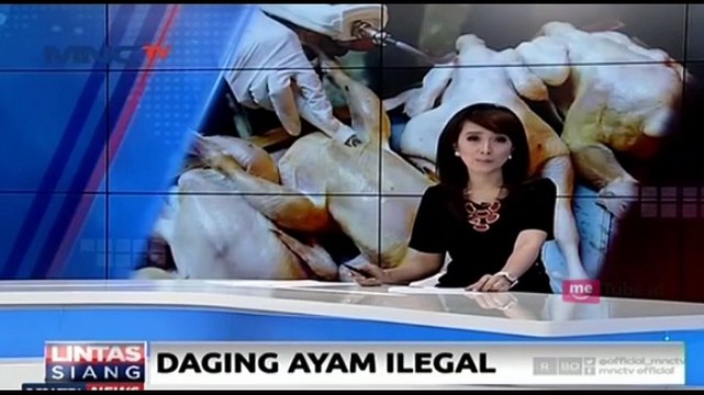 1.8 Ton Daging Ayam Ilegal Disita Petugas