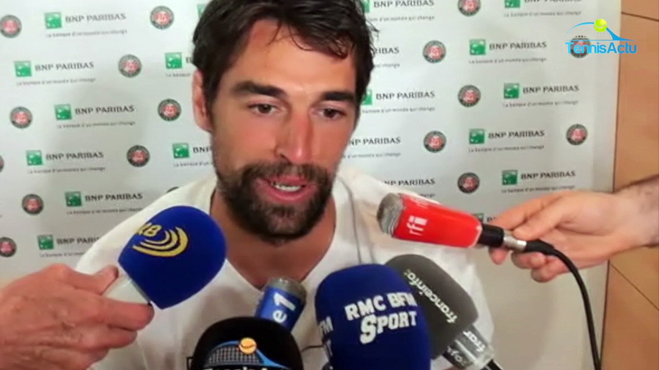 Roland-Garros 2017 - Jeremy Chardy va "demander des conseils à Jo-Wilfried Tsonga avant d'affronter Nishikori"