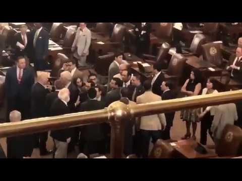 Tension Over Immigration Laws Prompts Scuffle in Texas State Capitol