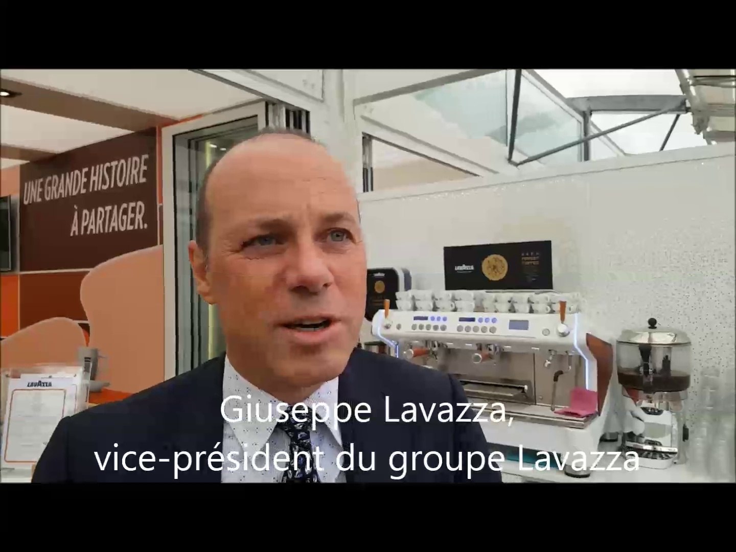 Guiseppe Lavazza, vice-président du groupe Lavazza - Vidéo Dailymotion