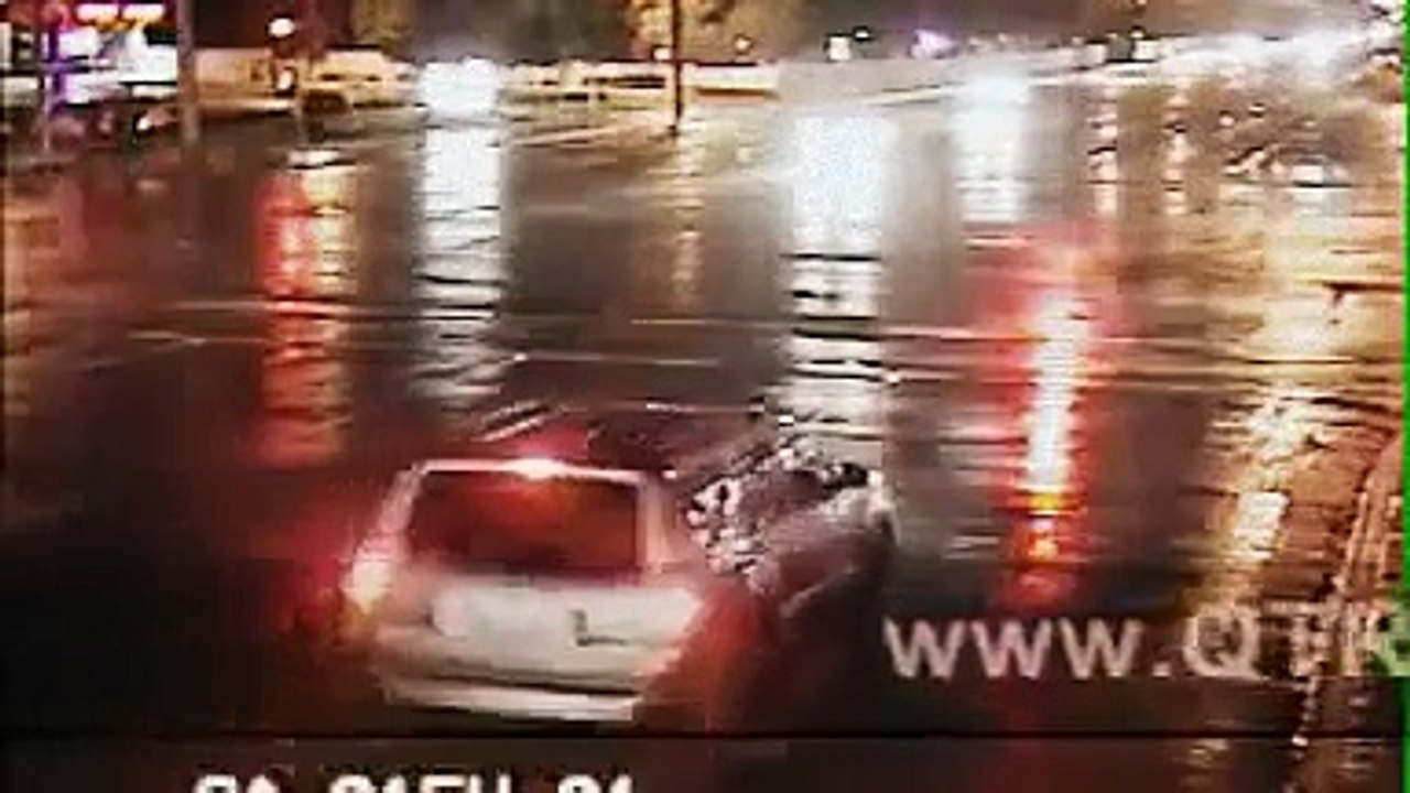 Car Crash Caught On Tape