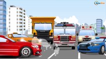 The Red Fire Truck and The Police Car +1 Hour Kids Video incl Emergency Cars | NEW Cartoons