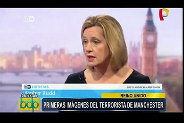 Reino Unido: difunden imágenes del responsable de explosión en Manchester