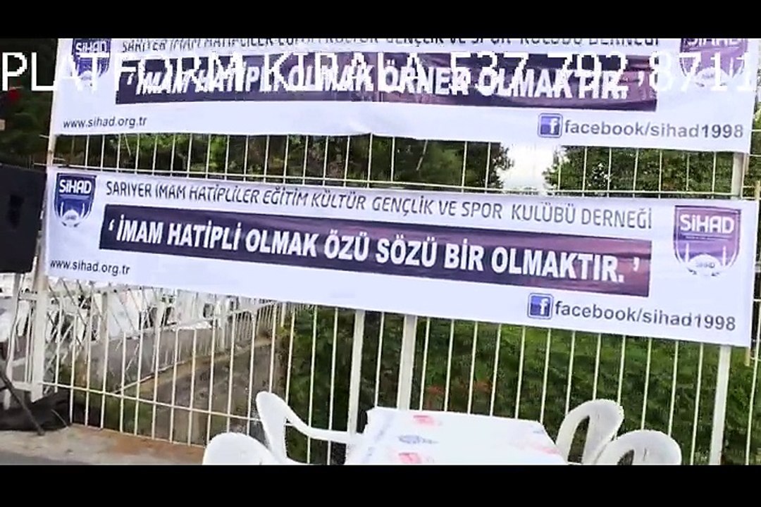 kız imam hatip lisesi iftar yemeği platform kiralama sahne kiralama podyum kiralama düğün orkestra kiralam