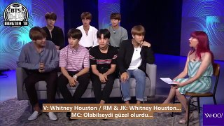 [Türkçe Altyazılı] BTS - Yahoo Music Röportajı